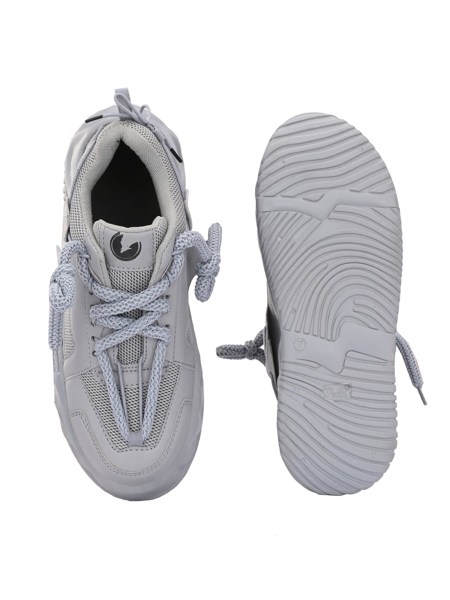 Premium Grey Sport Shoes - Lightweight Athletic Footwear for Men