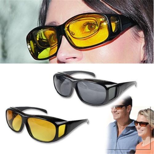 Night HD Vision Driving Glasses – Anti-Glare Yellow Lens Sunglasses for Safe Night Driving