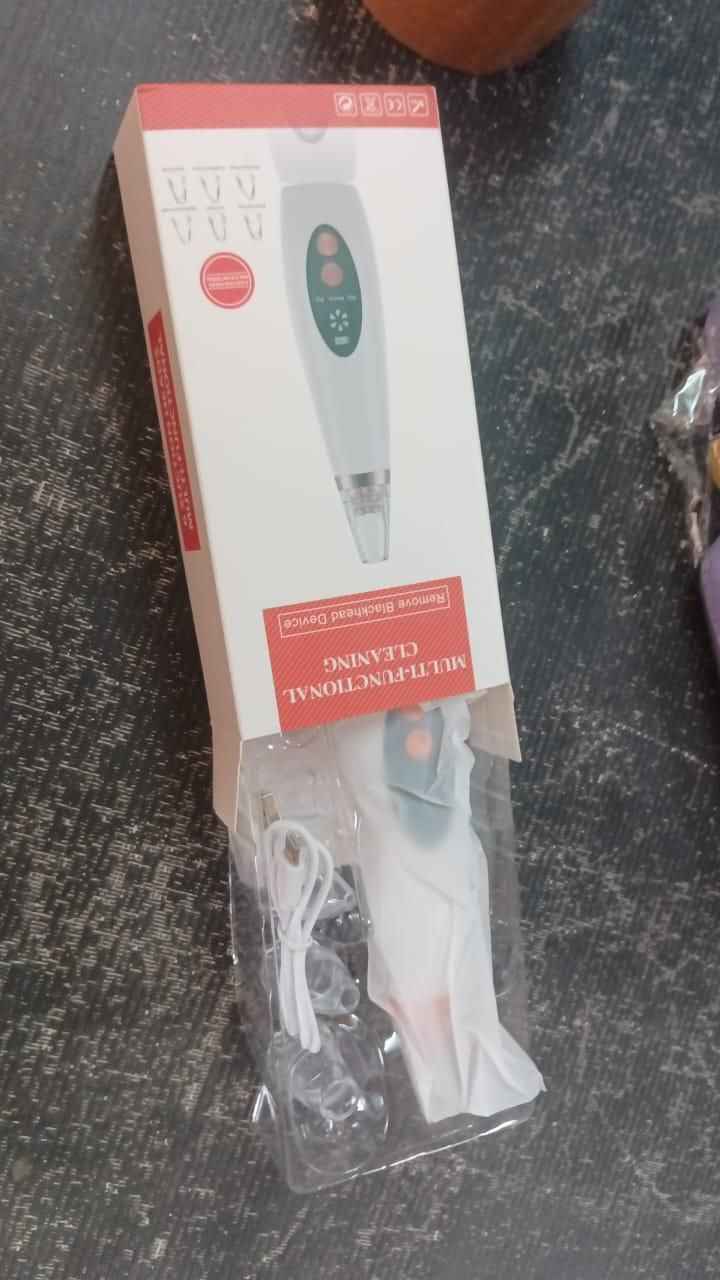 Electric Blackhead Remover - USB Rechargeable Pore Vacuum Cleaner