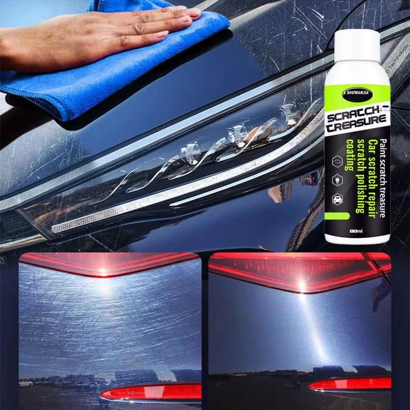 Scratch Creasure Car Scratch Remover 200 ml (Pack of 2) – Powerful Car Paint Restorer & Scratch Repair Polish