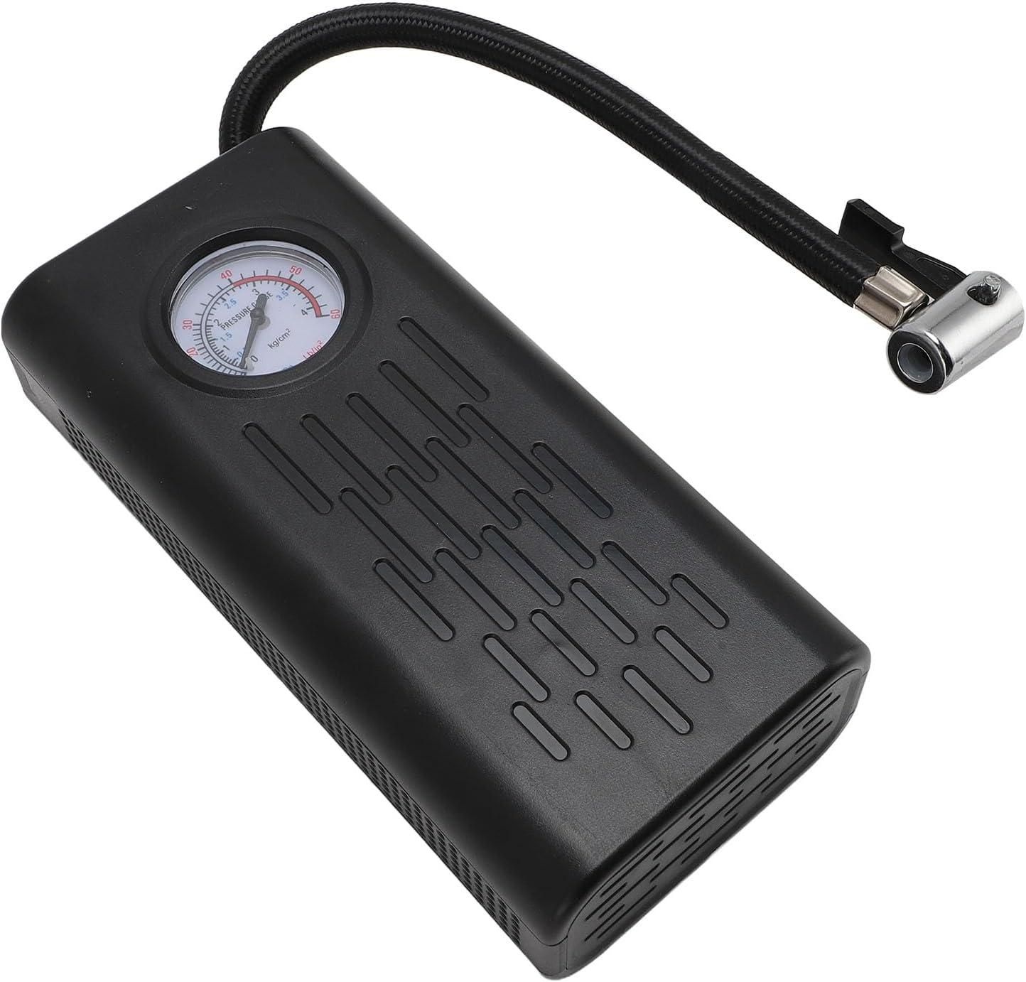 Portable Air Compressor Tire Inflator – Automatic Battery Powered Car & Bike Tyre Pump | Fast Inflation, Compact & Lightweight (440g)