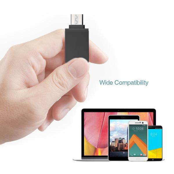 Type-C OTG Adapter – USB-C to Micro USB Converter for Fast Charging & Data Transfer