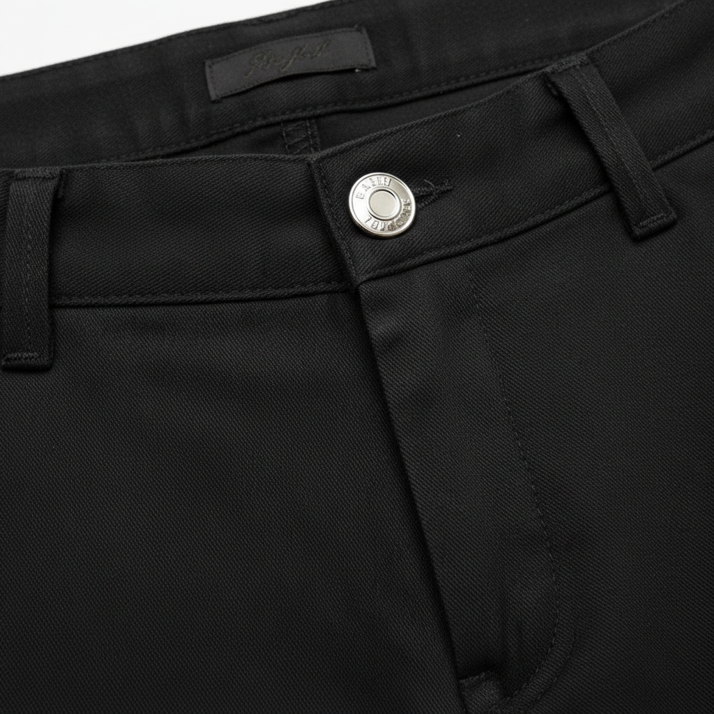 Men's Cotton Trousers - Comfortable Casual Pants (Pack of 3)