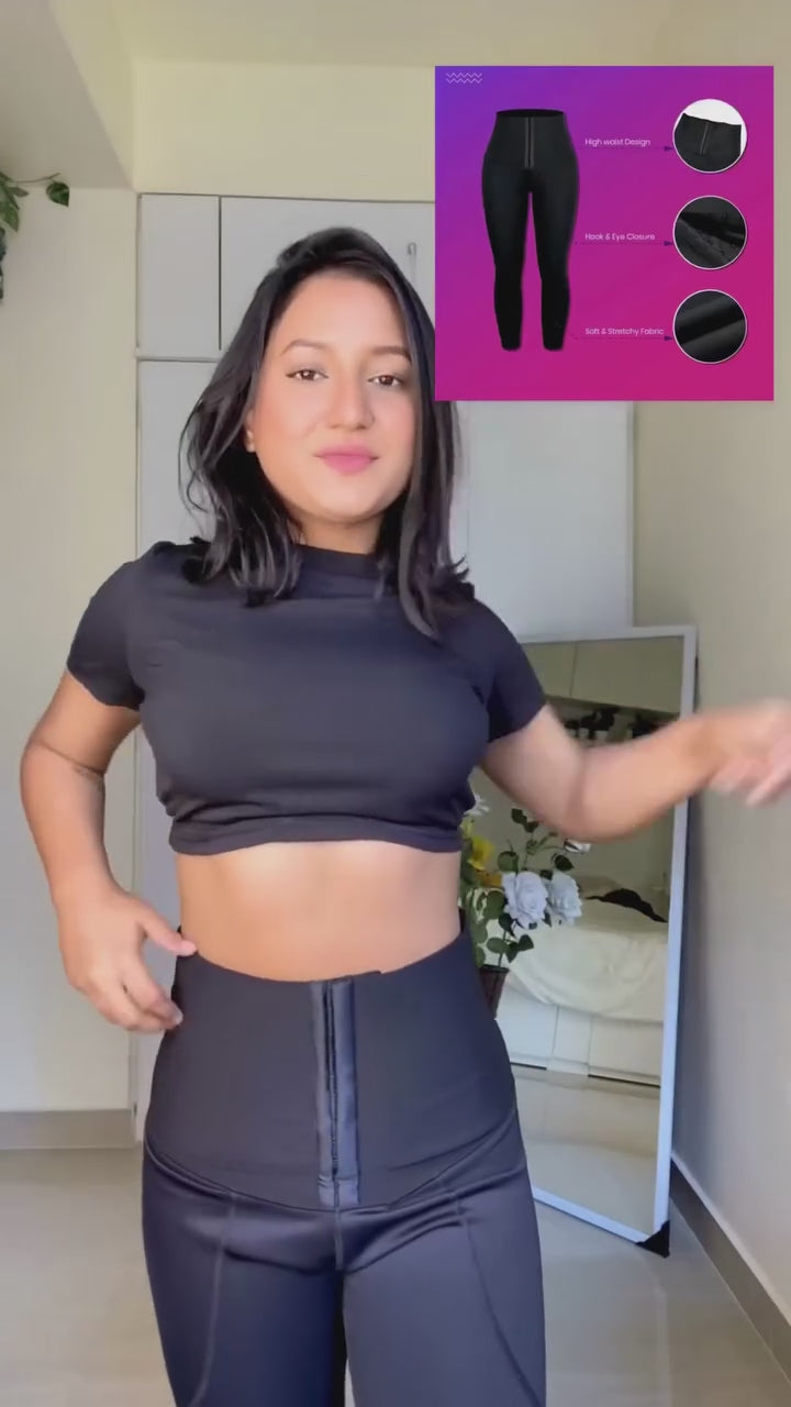 Steam Sauna Weight Loss Pants for Women Workout | womens clothes for wait loss | women's clothing dresses online