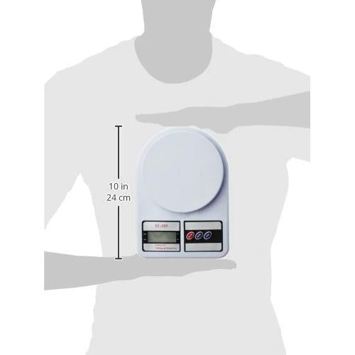 Digital Kitchen Weighing Scale 10kg - High Precision Electronic Food Scale for Cooking & Baking