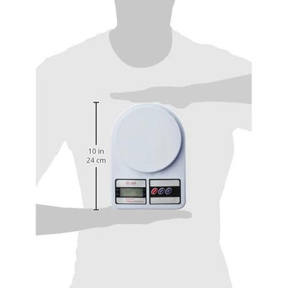 Digital Kitchen Weighing Scale 10kg - High Precision Electronic Food Scale for Cooking & Baking