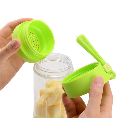 Portable USB Rechargeable Juicer Blender - 6 Blade Electric Protein Shaker for Fresh Smoothies On-the-Go