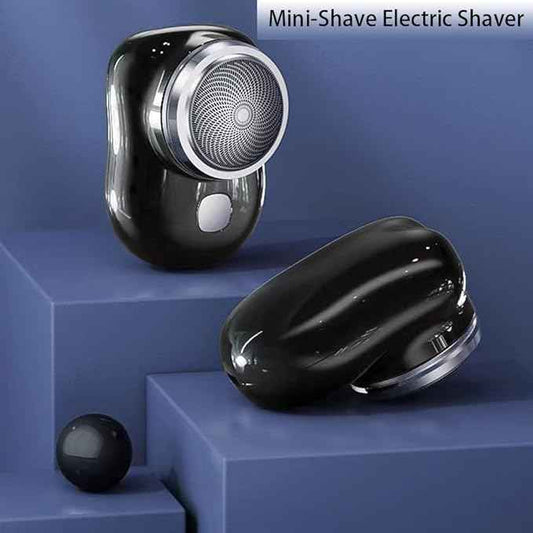 Mini Portable Electric Shaver for Men - Wet & Dry Rechargeable Travel Razor