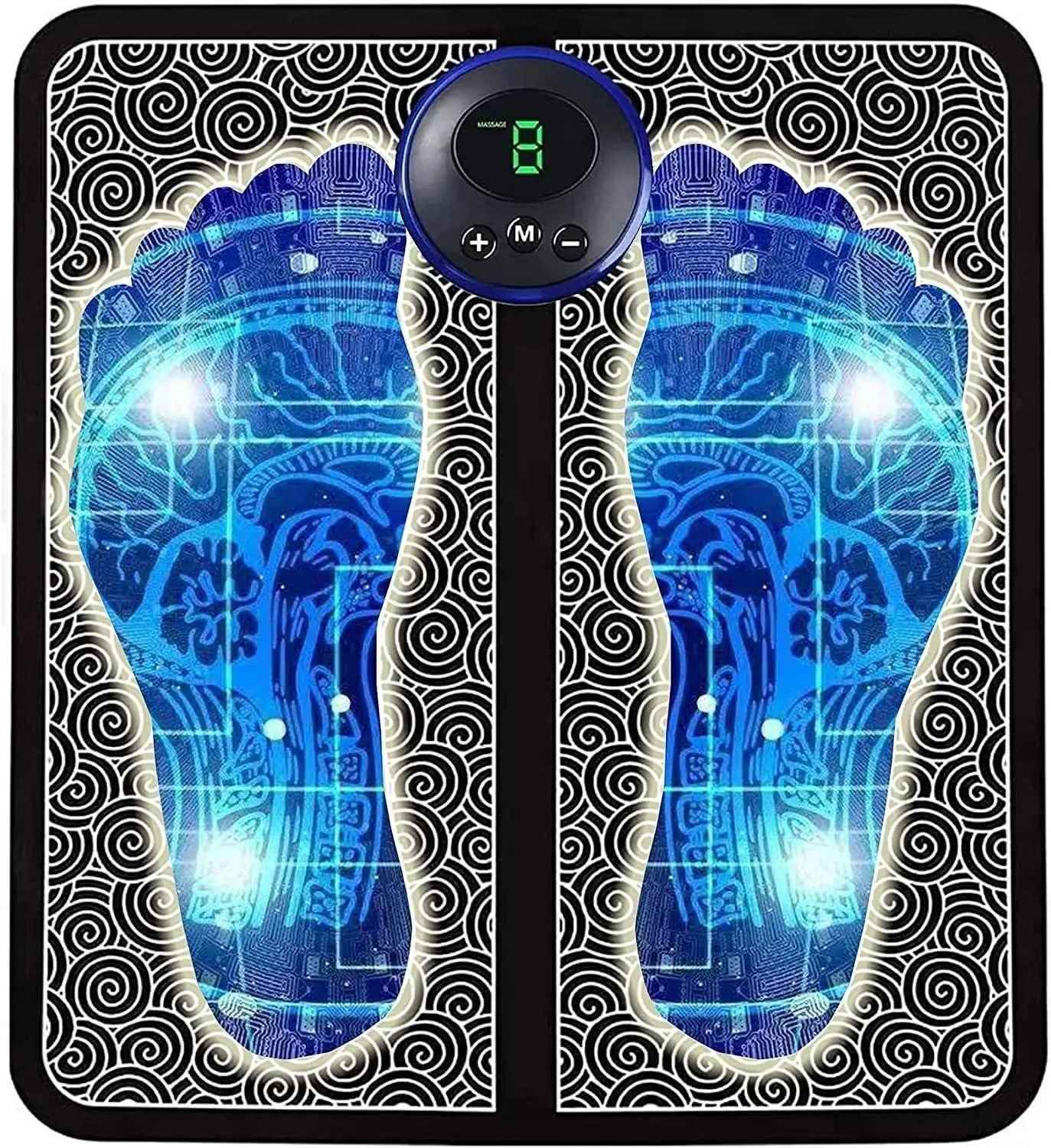 Wireless Electric EMS Foot Massager - Pain Relief Massage Machine