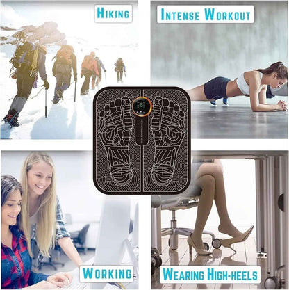 Wireless Electric EMS Foot Massager - Pain Relief Massage Machine