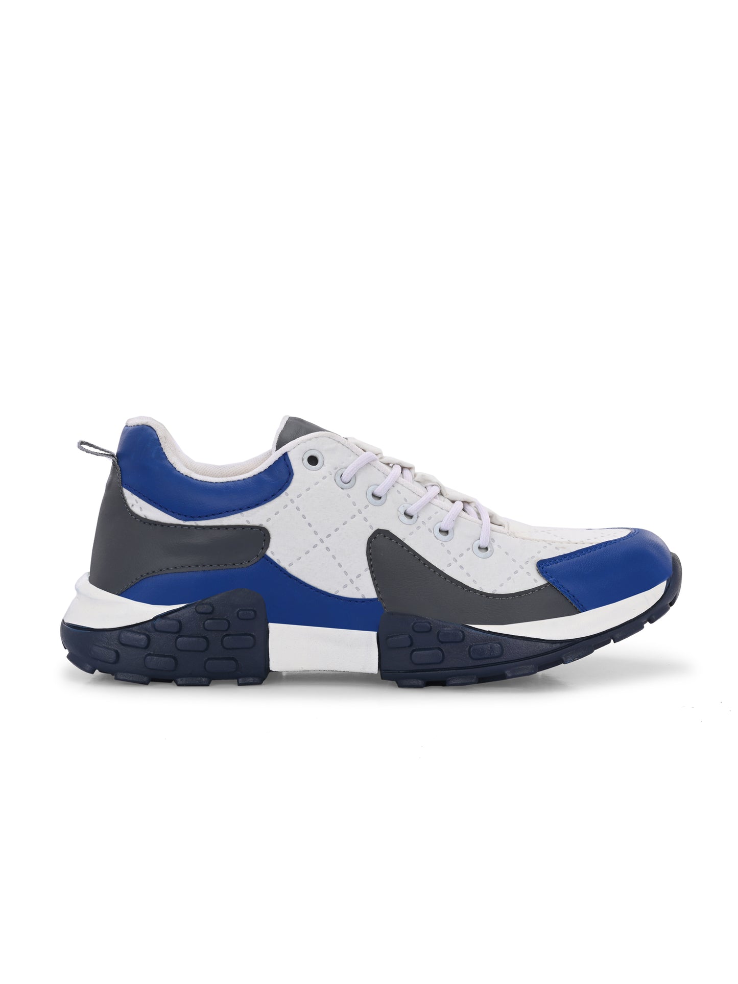 White Sneaker Shoes - Comfortable Casual Footwear for Men