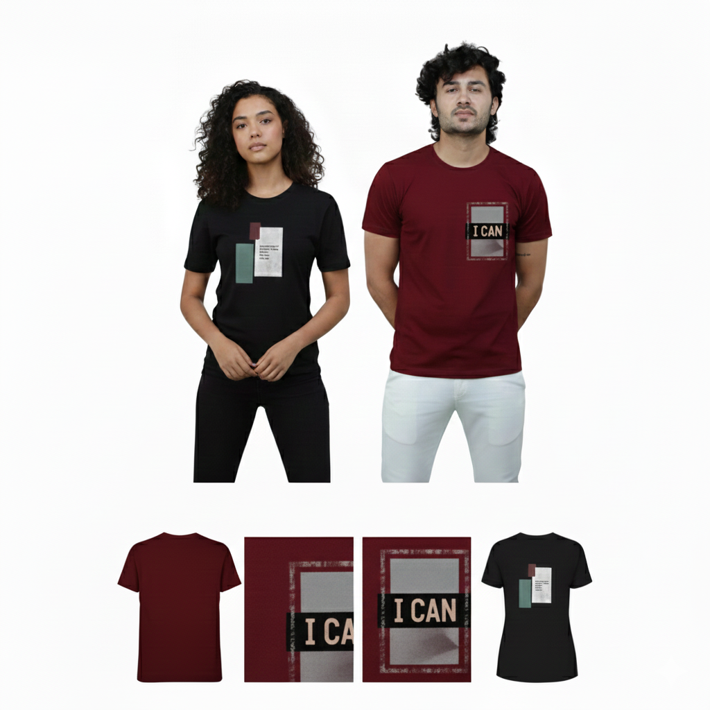 Men's Ultra-Soft Regular Fit T-Shirt (2-Pack Combo)