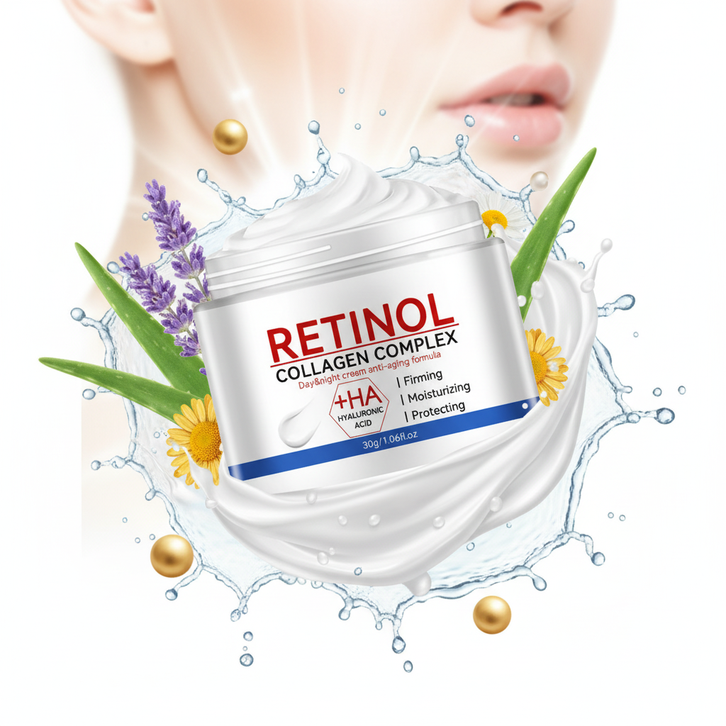 Retinol Collagen Complex Day & Night Cream - Anti-Aging Face Moisturizer (Pack of 2, 150gm)