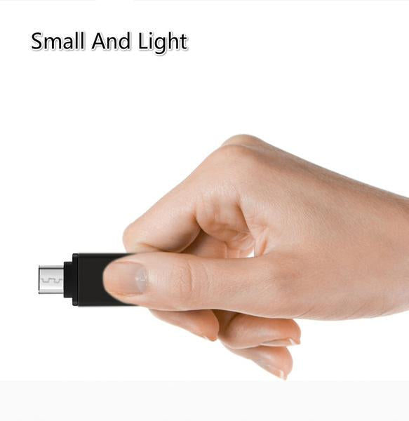 Type-C OTG Adapter – USB-C to Micro USB Converter for Fast Charging & Data Transfer