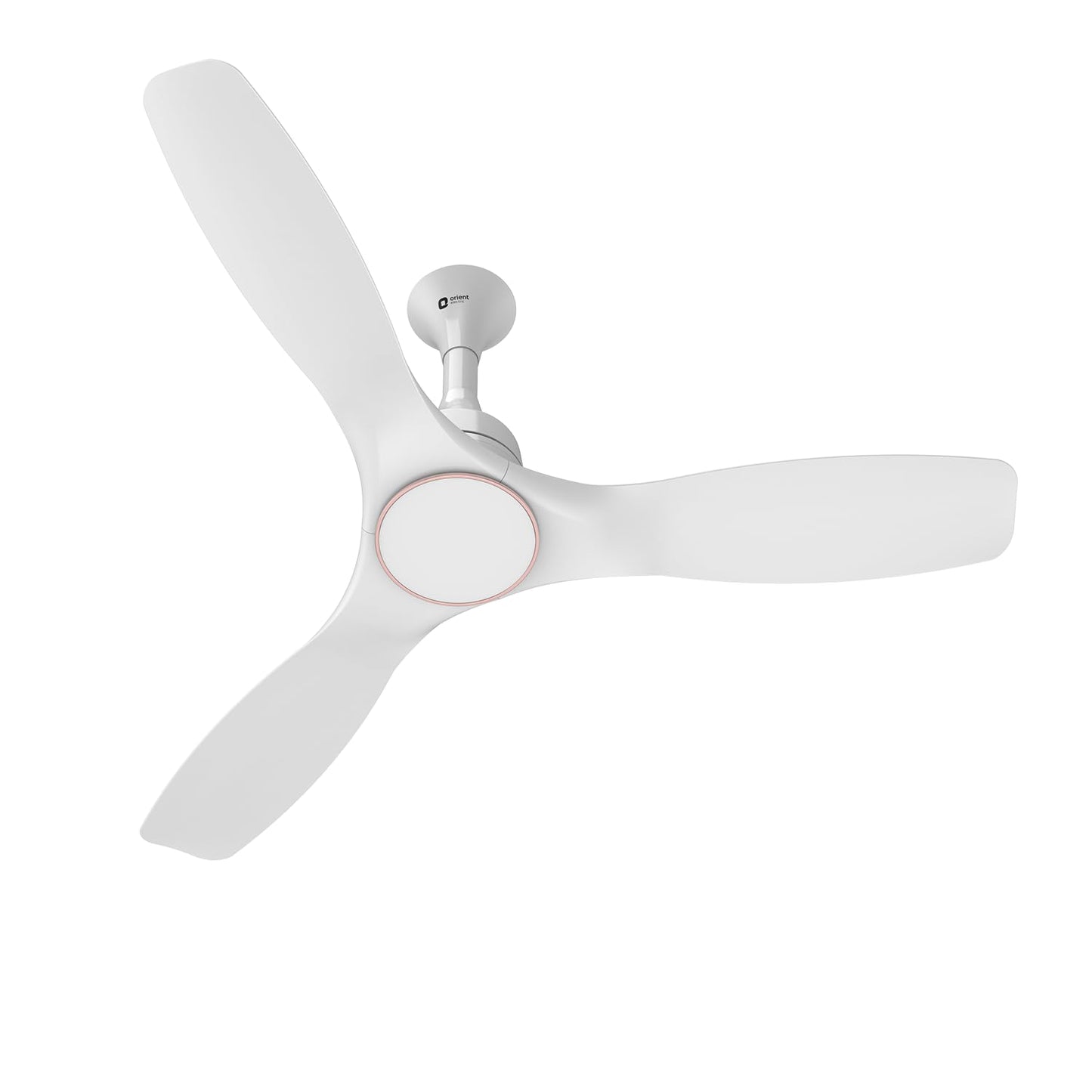 Orient Electric 1200mm Aerosense BLDC Ceiling Fan with Remote | BEE 5-star rated Energy Saving Fan | 5-year warranty by Orient | White, pack of 1 White 1200 MM Aerosense