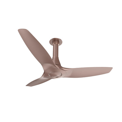 Orient Aeroquiet NEU 1230mm Premium Ceiling Fan | BEE 2★ Energy Efficient | Rust-Proof ABS Blades | 2 Year Warranty | Ice Blue Tangerine Brown