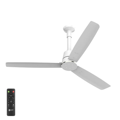 1200 mm Proton BLDC Orient Fans with Remote |BEE 5-star rated | Saves up to 50% on electricity bills | 3 year warranty by Orient White Proton