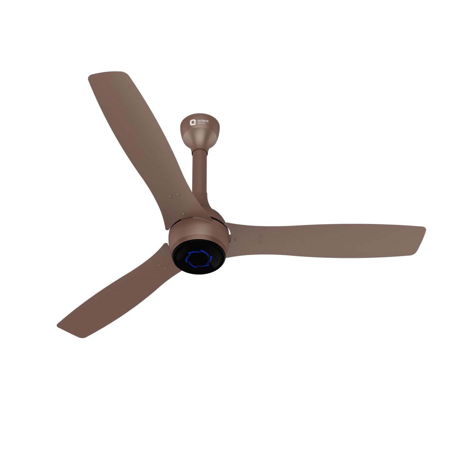 Orient Aeon VC Smart BLDC Ceiling Fan 1200mm | BEE 5★ Energy Efficient | IoT Enabled + Remote Control | 2-Way Rotation | 5 Year Warranty | Tangerine Brown