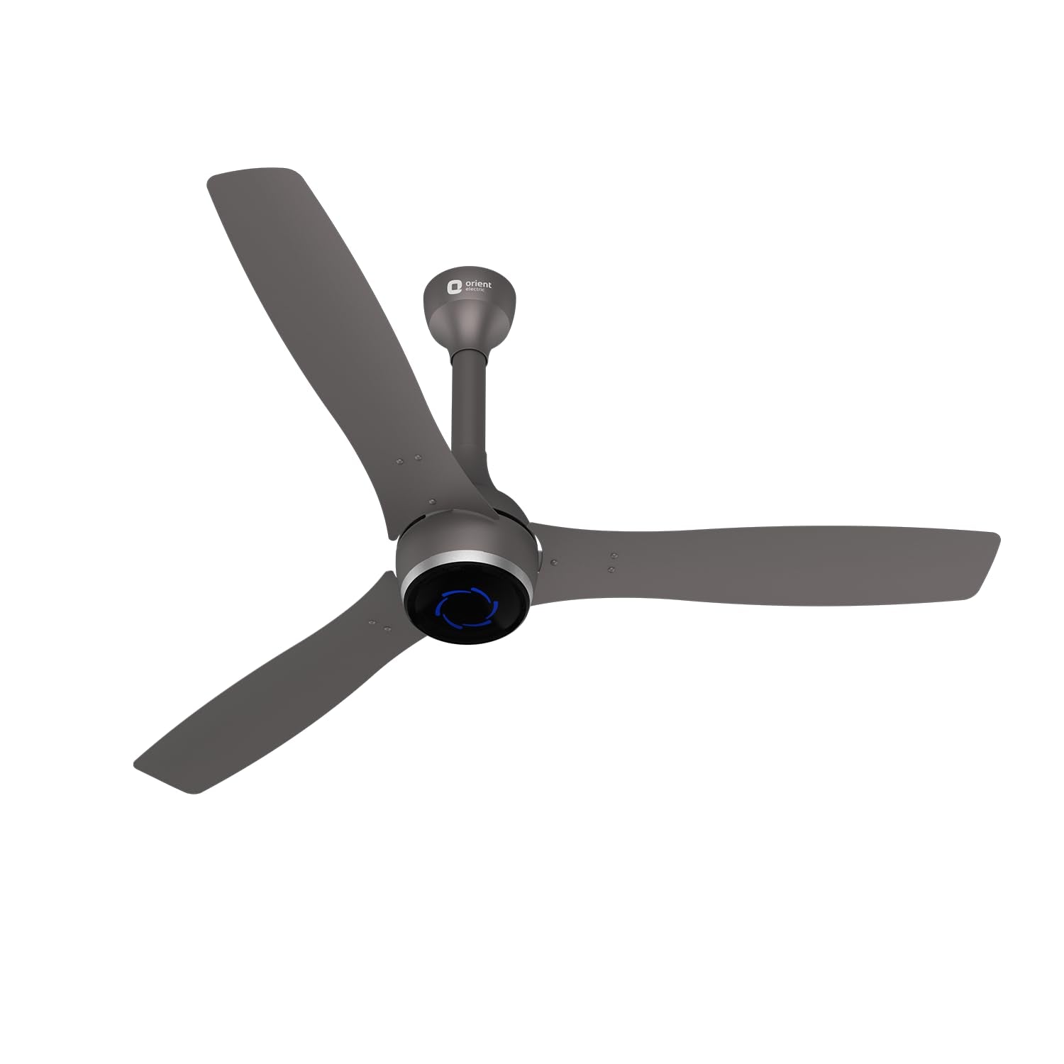 Orient Aeon VC Smart BLDC Ceiling Fan 1200mm | BEE 5★ Energy Efficient | IoT Enabled + Remote Control | 2-Way Rotation | 5 Year Warranty | Tangerine Brown Magma Grey Aeon VC