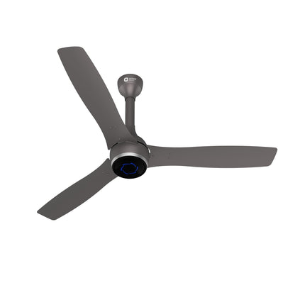 Orient Aeon VC Smart BLDC Ceiling Fan 1200mm | BEE 5★ Energy Efficient | IoT Enabled + Remote Control | 2-Way Rotation | 5 Year Warranty | Tangerine Brown Magma Grey Aeon VC