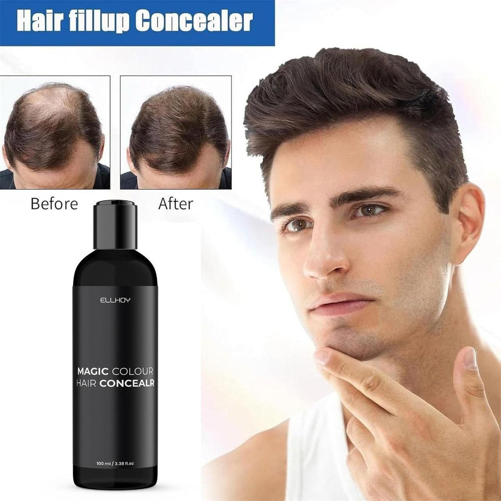 ELLHOY Magic Colour Hair Concealer Spray for Women & Men (100ml, Pack of 2) | Instant Root Touch-Up Spray | Covers Gray Hair Instantly
