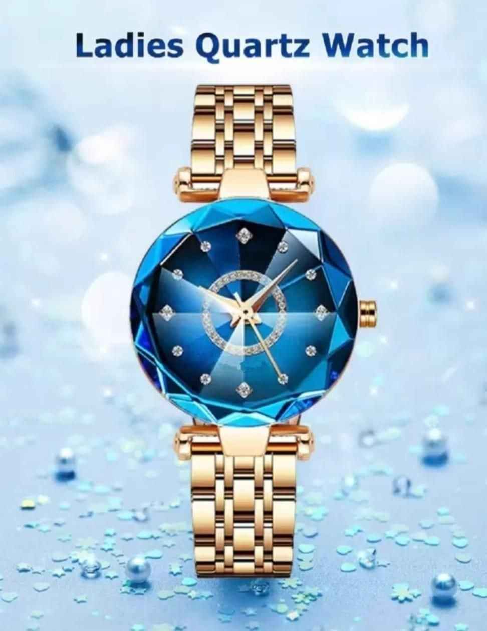 Women's Beautiful Diamond Shape Watch