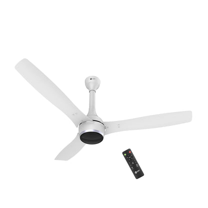 Orient Electric Newly Launched 1200 mm Aeon BLDC PRO,BEE 5-star rated, Anti-Dust Designer Ceiling fan with Remote & 5 yrs Warranty by Orient, Boost mode for High Air Delivery - Pixel White