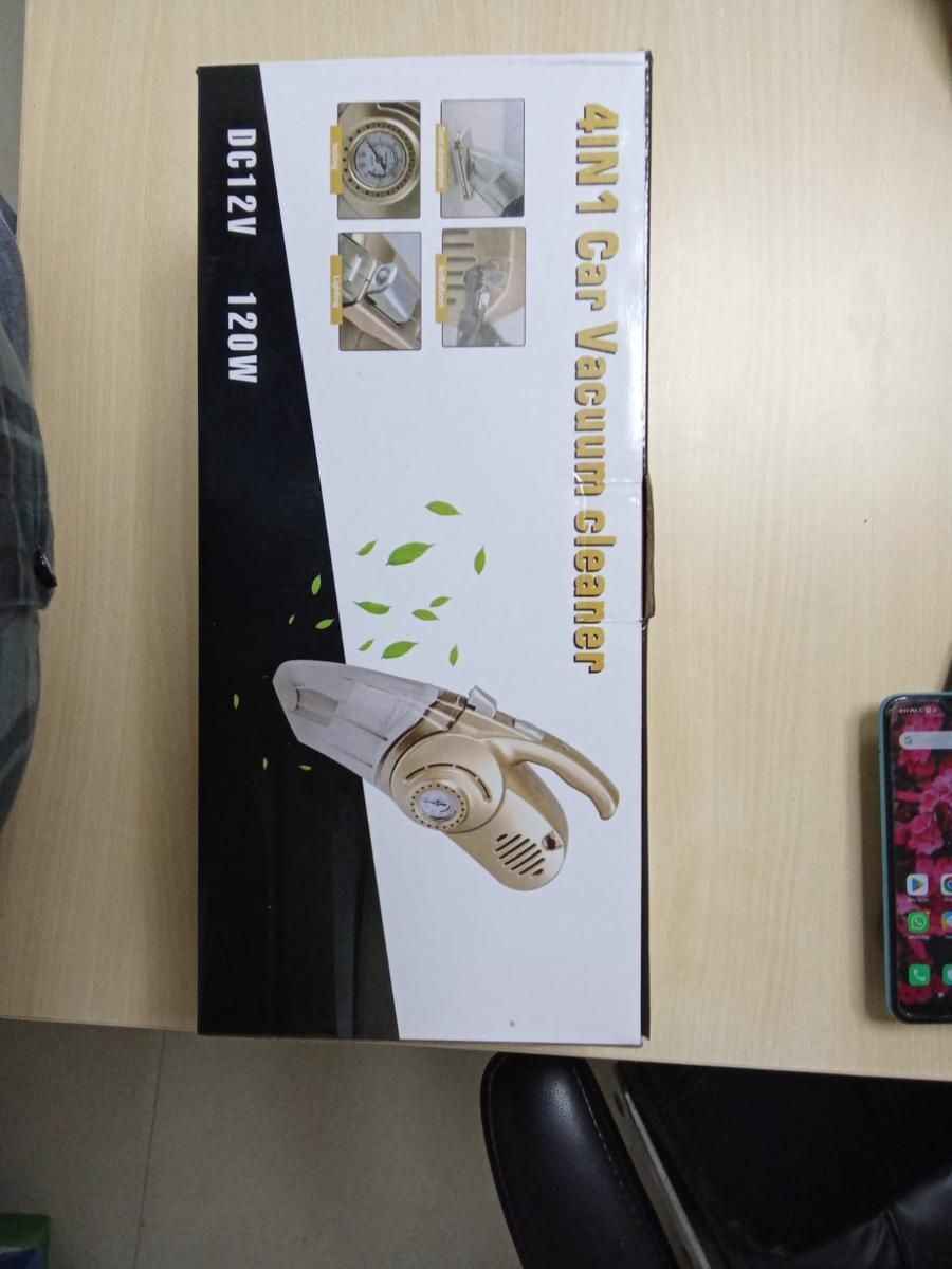 Multipurpose Portable Vacuum Cleaner and Air Compressor for car and home