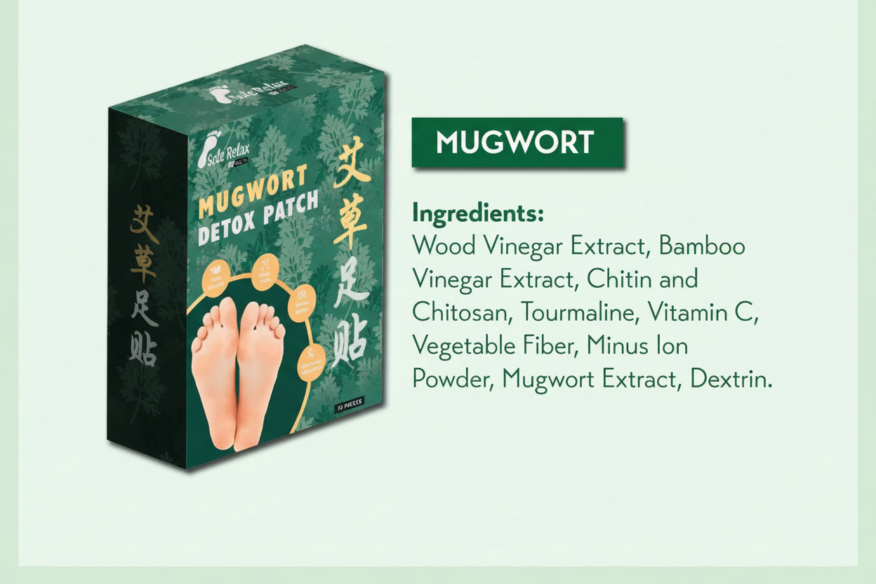 Mugwort Sole Detox Patch (Pack of 10)