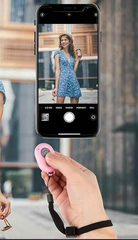 Bluetooth Camera Remote Shutter - Wireless Selfie Remote Control