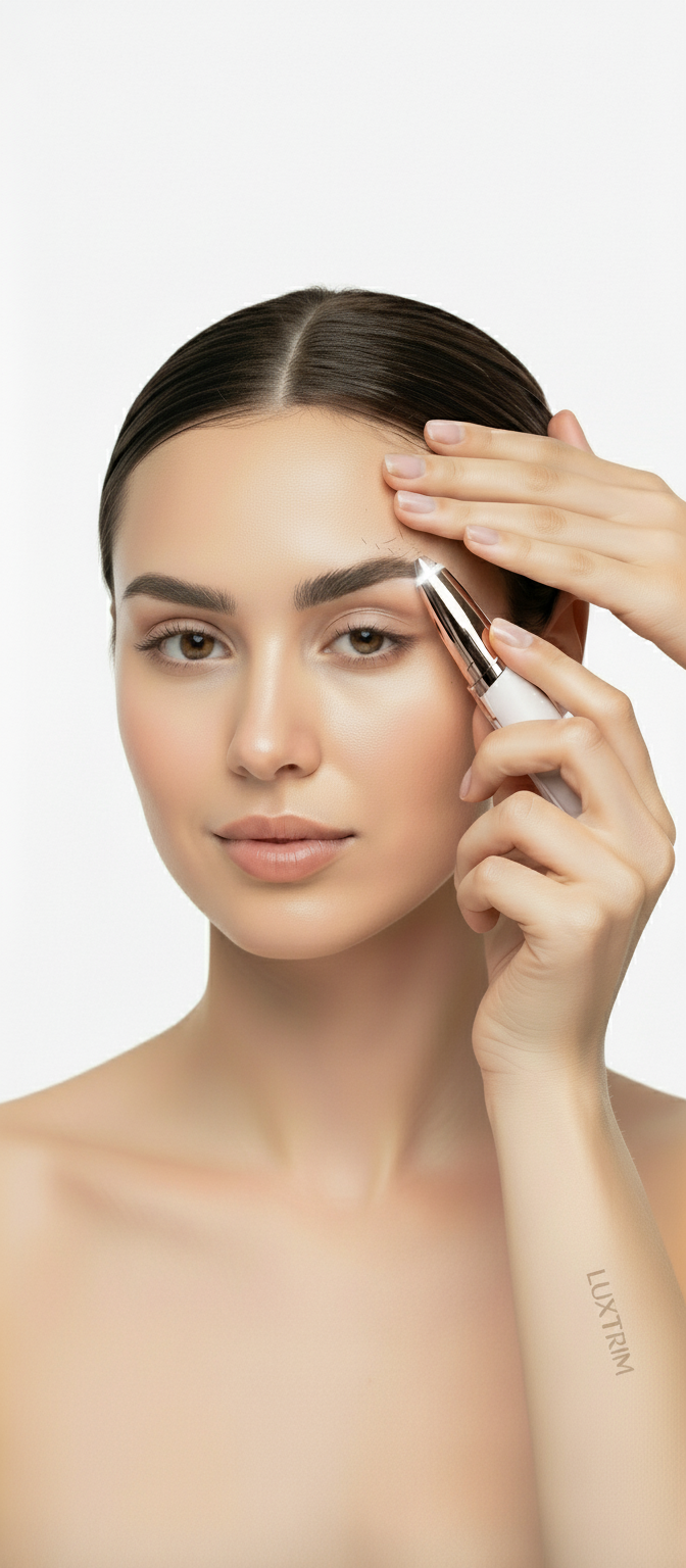 Flawless Eyebrow Trimmer for Women - Precision Hair Removal Tool