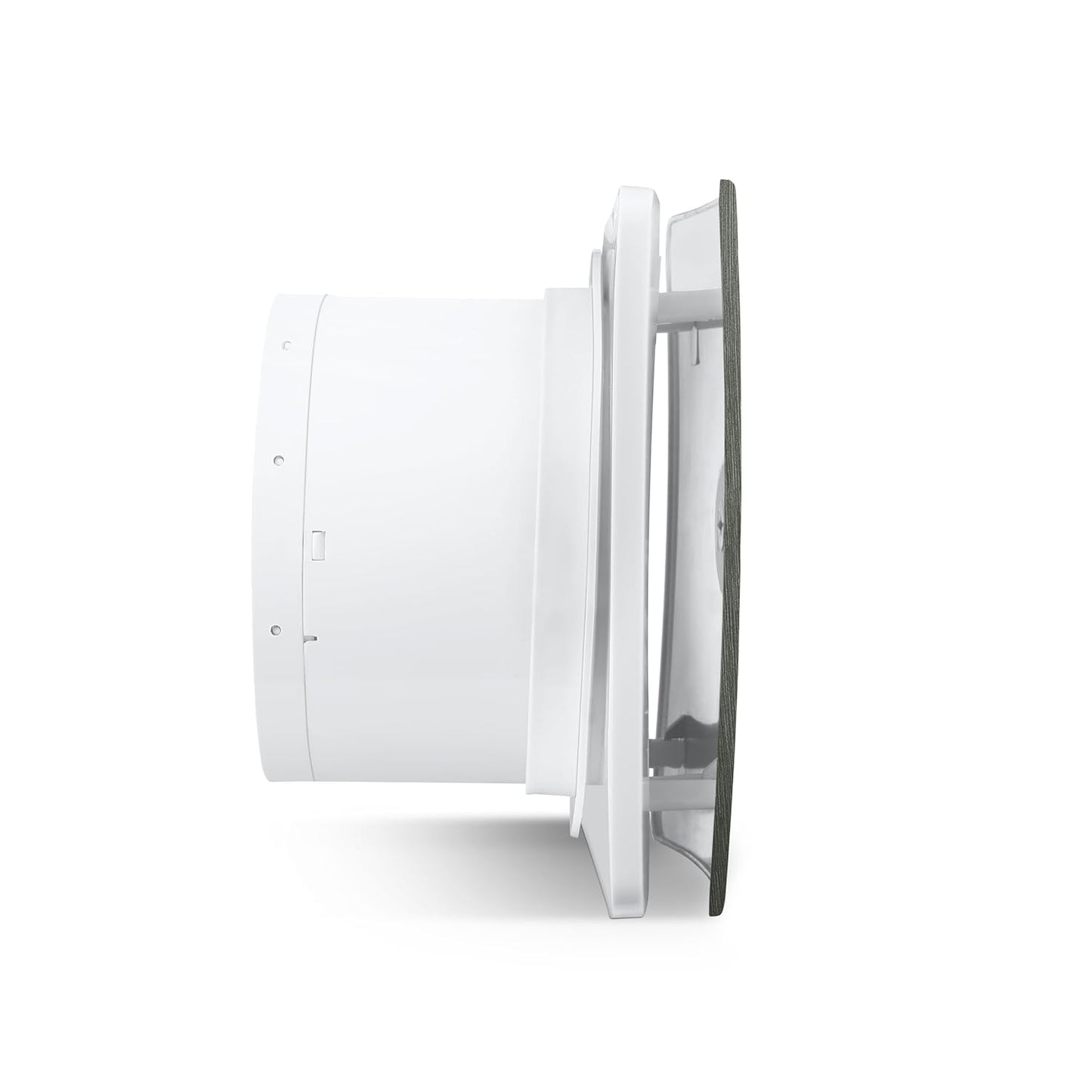 Orient Ventro 150mm Exhaust Fan - Graphite Grey Glass Panel | Wall Mountable | Noiseless High Performance Ventilation | 2 Year Warranty