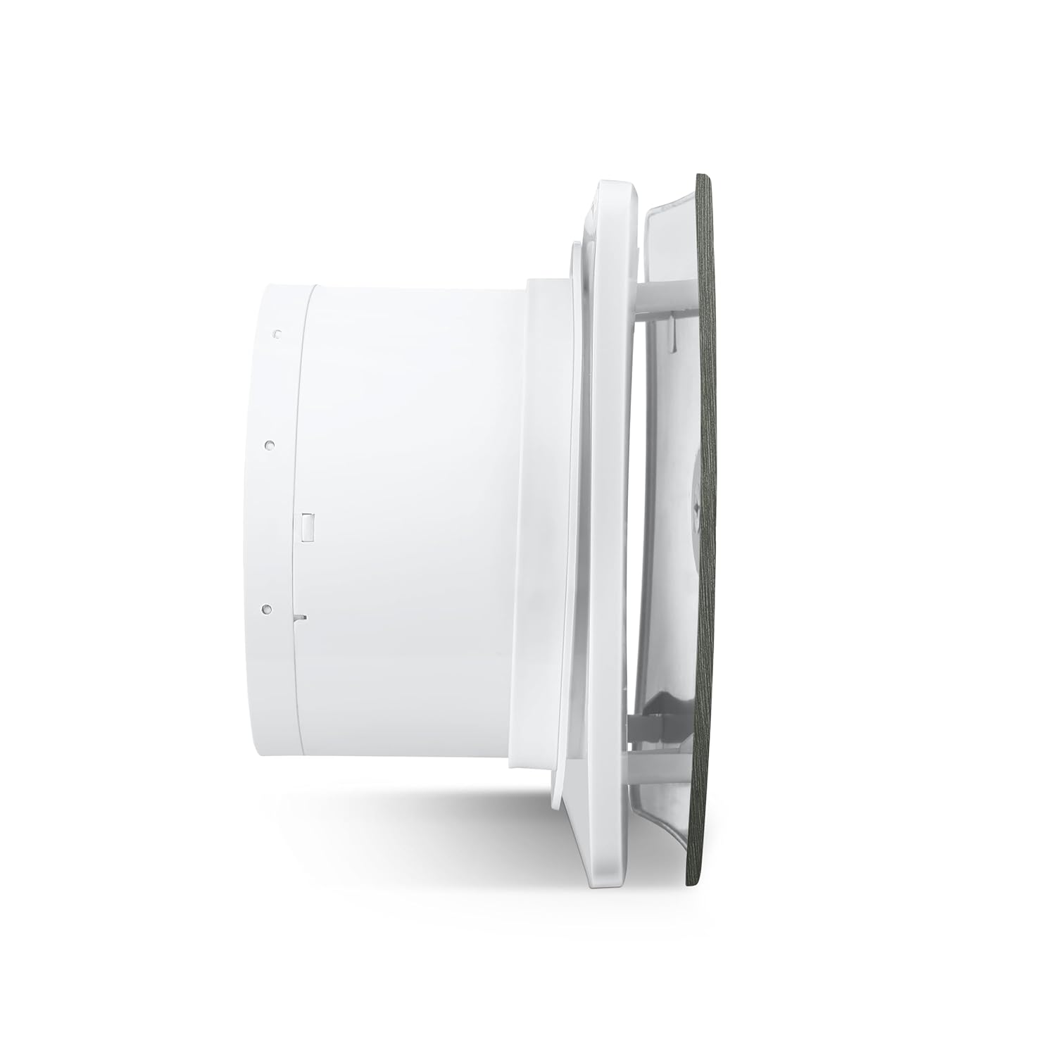 Orient Ventro 150mm Exhaust Fan - Graphite Grey Glass Panel | Wall Mountable | Noiseless High Performance Ventilation | 2 Year Warranty