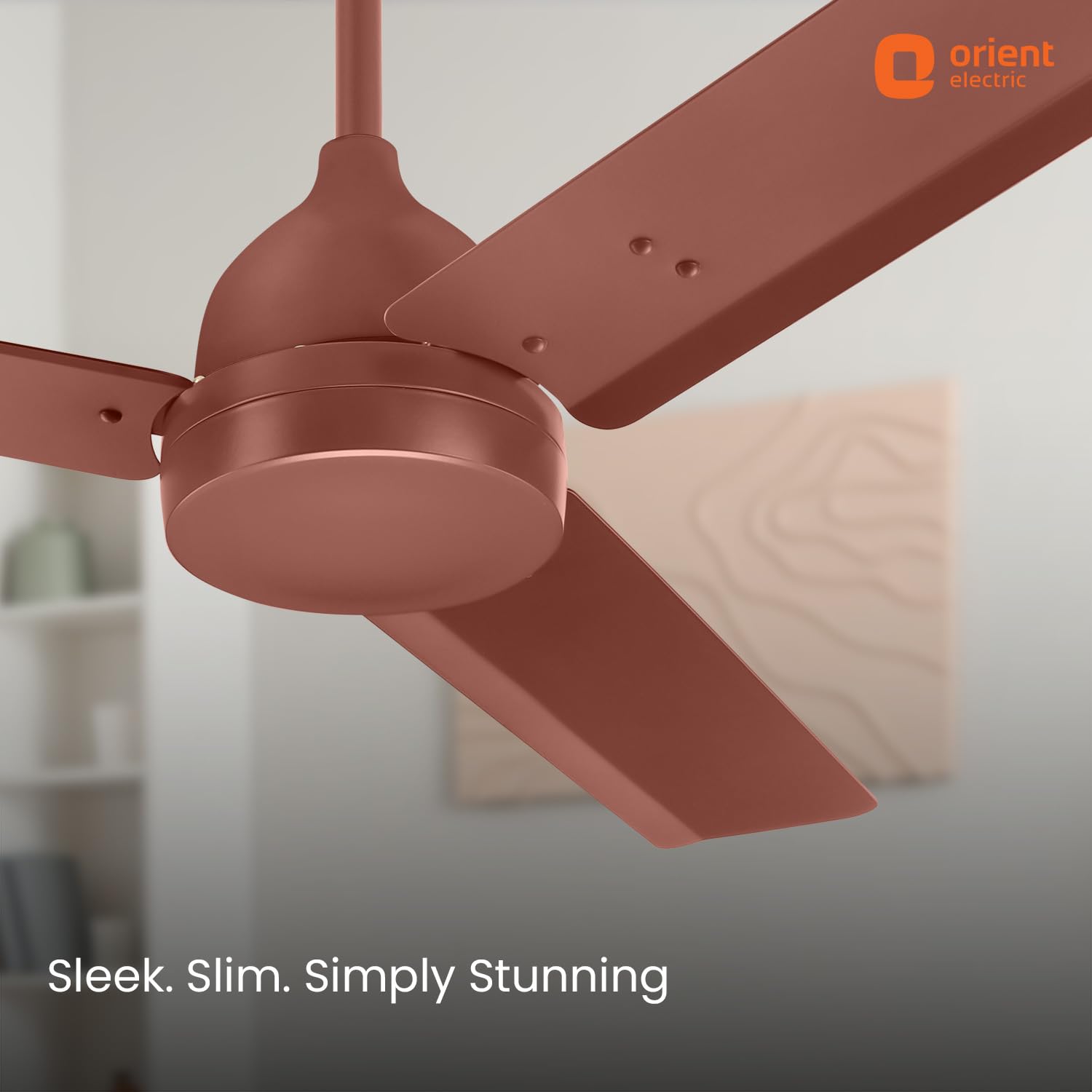 Orient Electric Newly launched 1200 mm Uno BLDC | BLDC energy saving ceiling fan with Remote |BEE 5-star rated | Saves up to 50% on electricity bills | 3-year warranty by Orient | Matt Brown