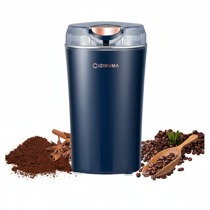 Electric Coffee Grinder - Premium Stainless Steel Blade | Portable Coffee Bean & Spice Grinder