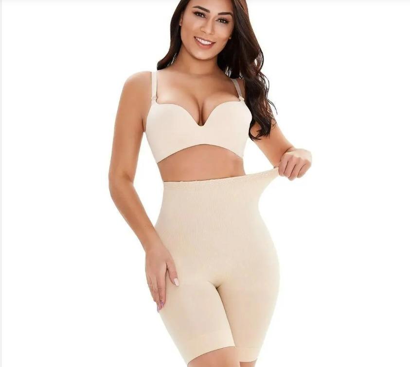 High Waist Tummy Tucker Shapewear for Women - Anti-Rolling Seamless Body Shaper