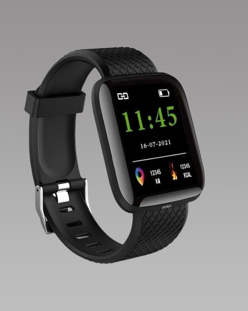 ID116 Plus Smart Bracelet Fitness Tracker Smartwatch | Heart Rate, Blood Pressure, Step & Sleep Monitor For Men & Women