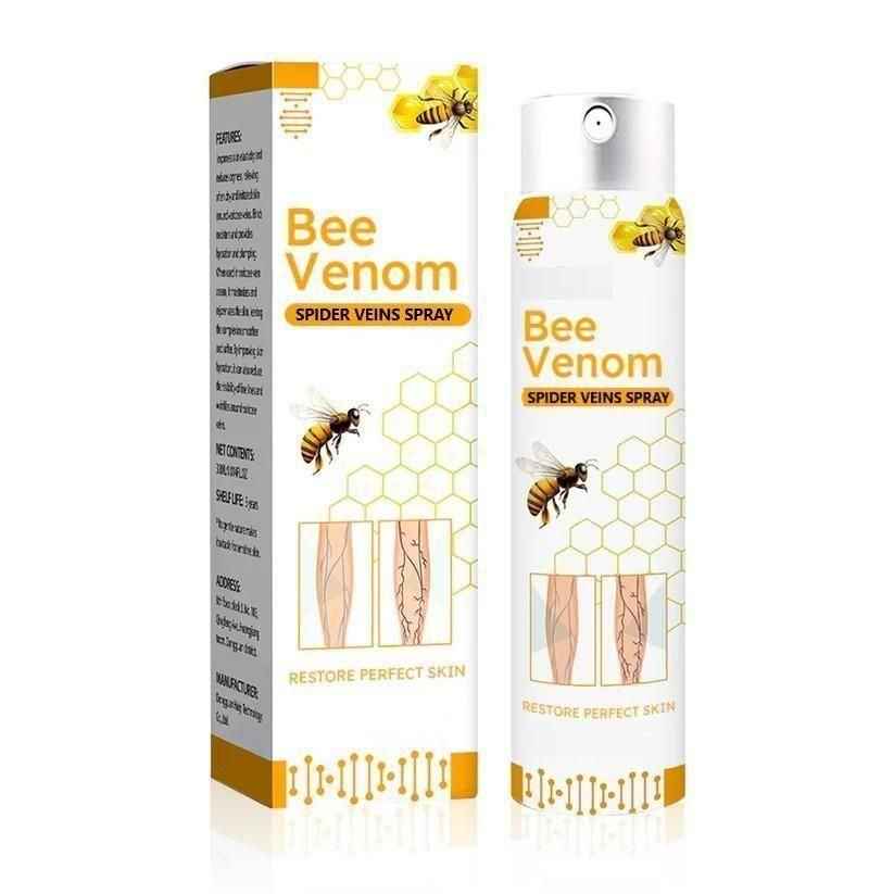 Bee Venom Spider Veins Spray - Vitamin K2 Varicose Vein Treatment (Pack of 2)