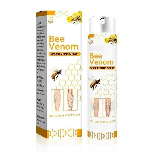 Bee Venom Spider Veins Spray - Vitamin K2 Varicose Vein Treatment (Pack of 2)