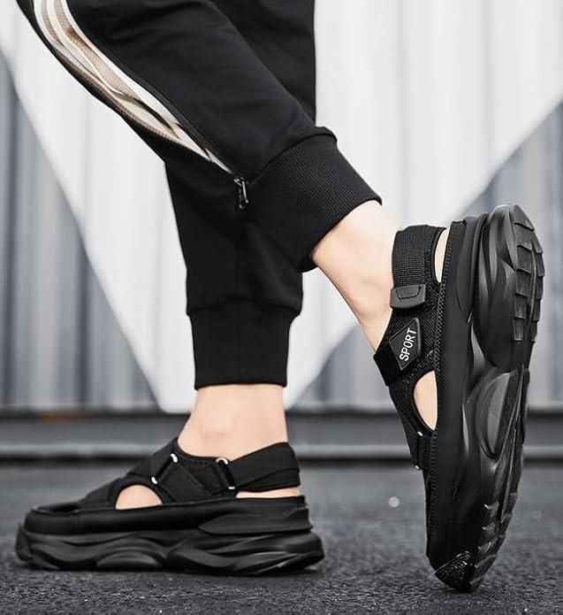 Men's Breathable Close Toe Sandals - Comfortable Summer Footwear