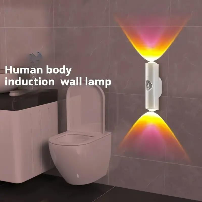 USB Rechargeable Sensor LED Wall Light - Hill Shape Up & Down Lighting