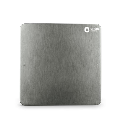 Orient Ventro 150mm Exhaust Fan - Graphite Grey Glass Panel | Wall Mountable | Noiseless High Performance Ventilation | 2 Year Warranty