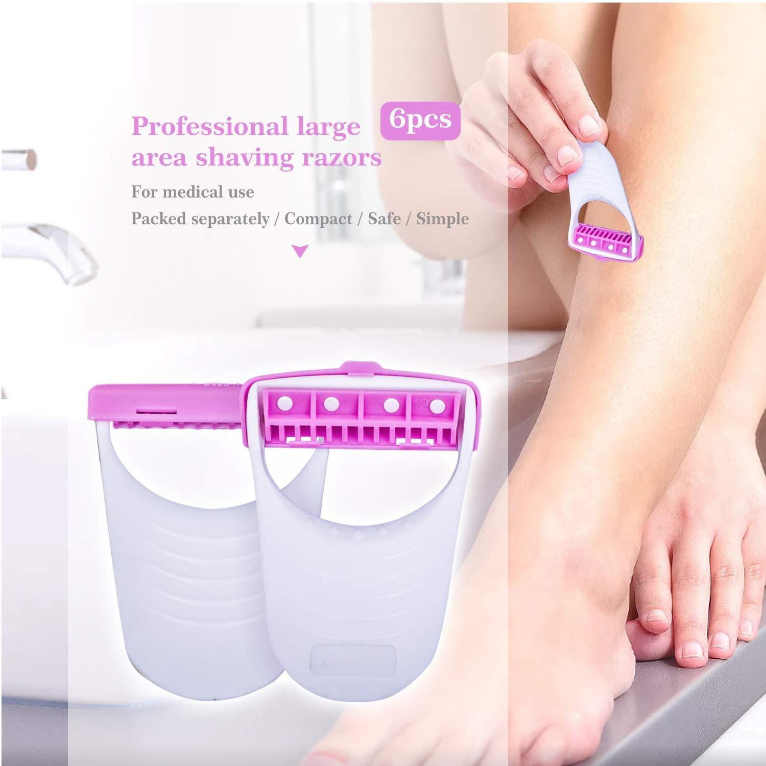 1236 Disposable Body Skin Hair Removal Razor For Women Pack Of 6
