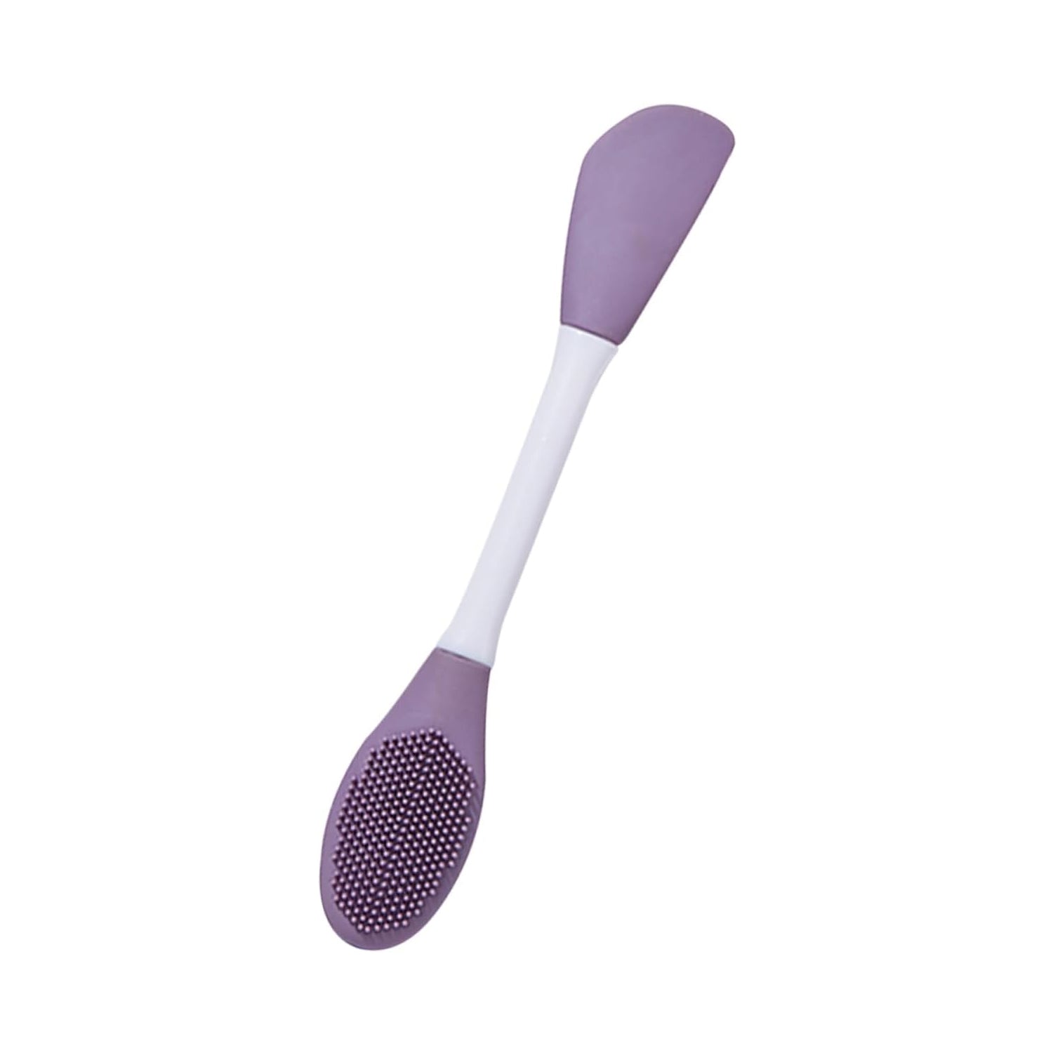Double-Headed Silicone Face Mask Brush - Facial Cleansing & Application Tool