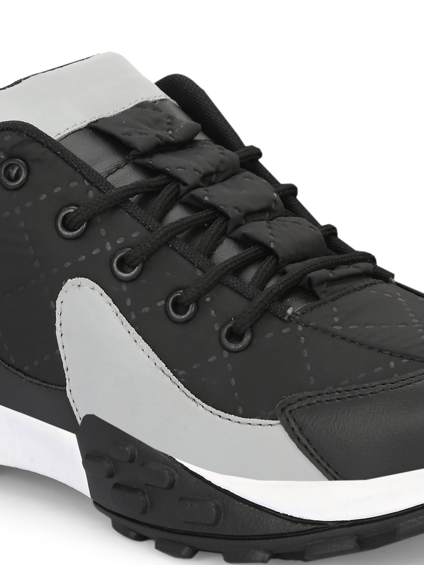 Black Sneakers for Men - Comfortable Casual Shoes with Cushioned Insole