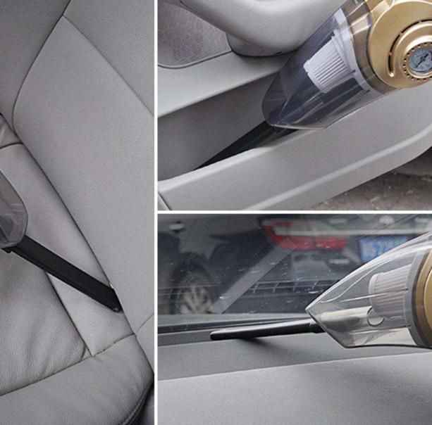 Multipurpose Portable Vacuum Cleaner and Air Compressor for car and home