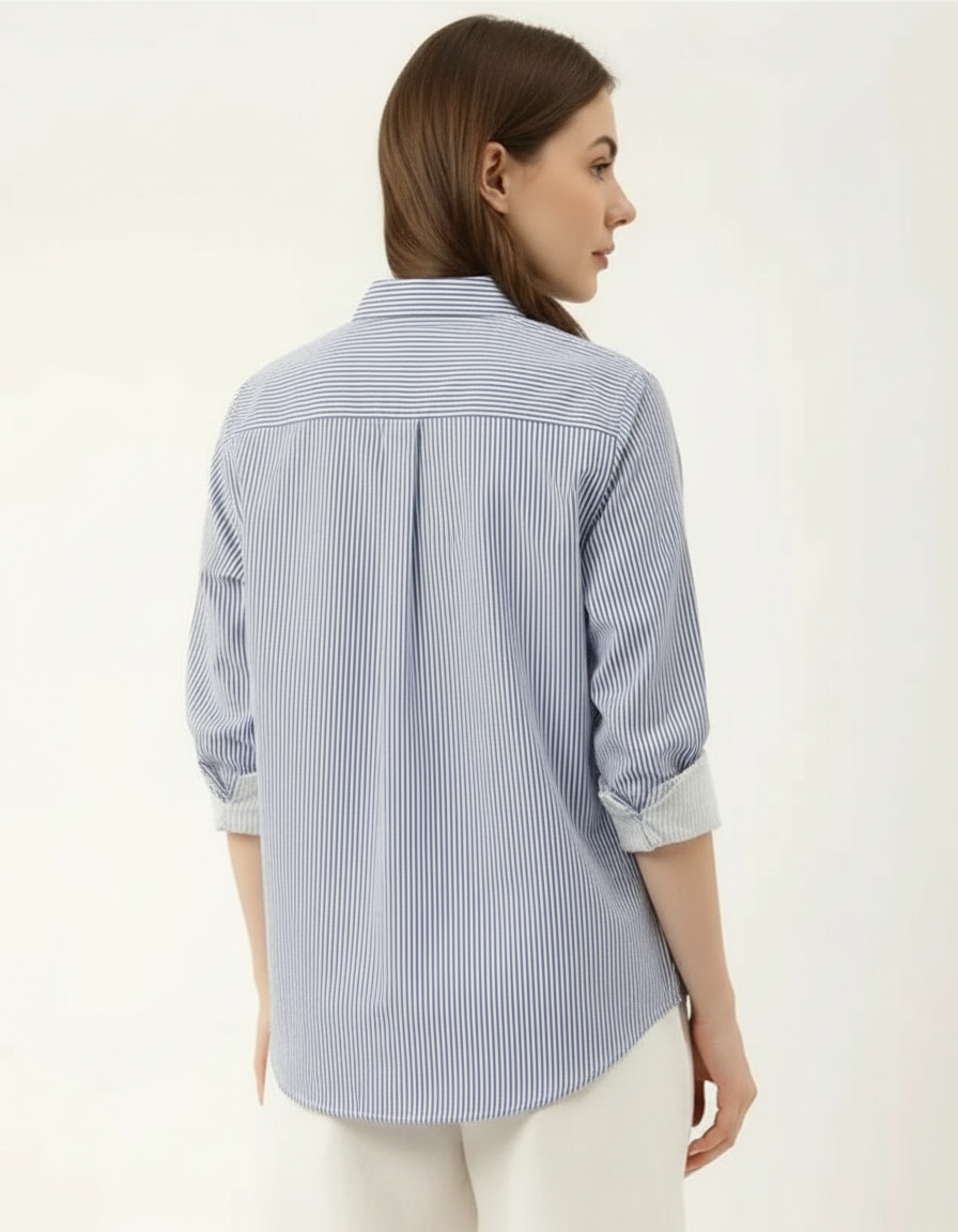 Women's Cotton Oversized Fit Shirt - Comfortable & Stylish Casual Wear