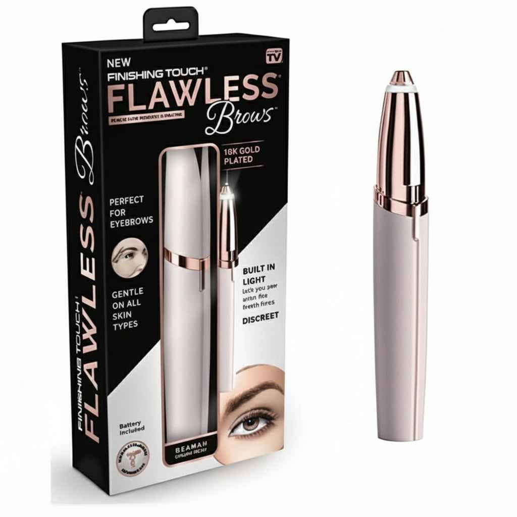 Flawless Eyebrow Trimmer for Women - Precision Hair Removal Tool