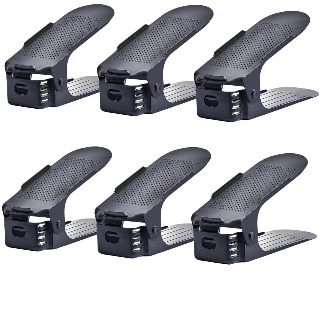 Space Saver Shoe Organizer Pack of 6 (Most Popular)