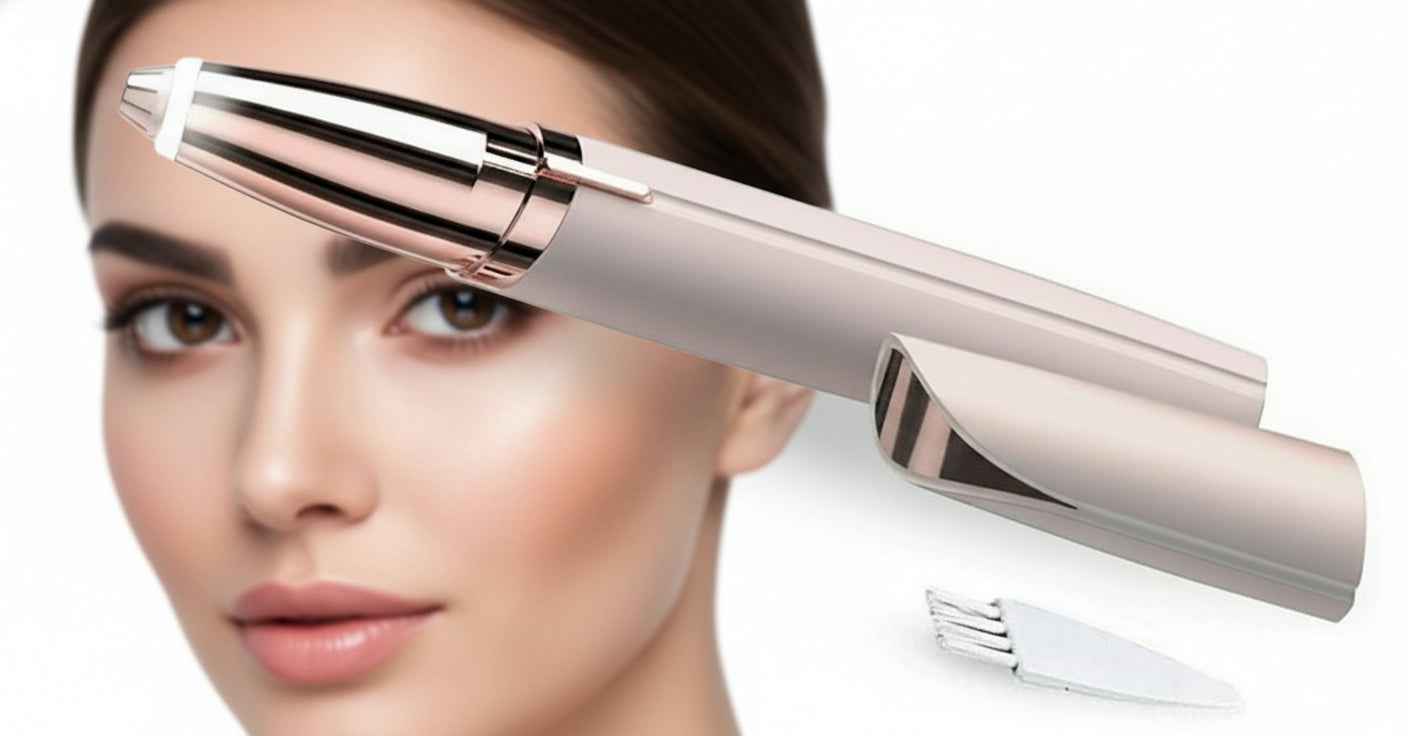 Flawless Eyebrow Trimmer for Women - Precision Hair Removal Tool